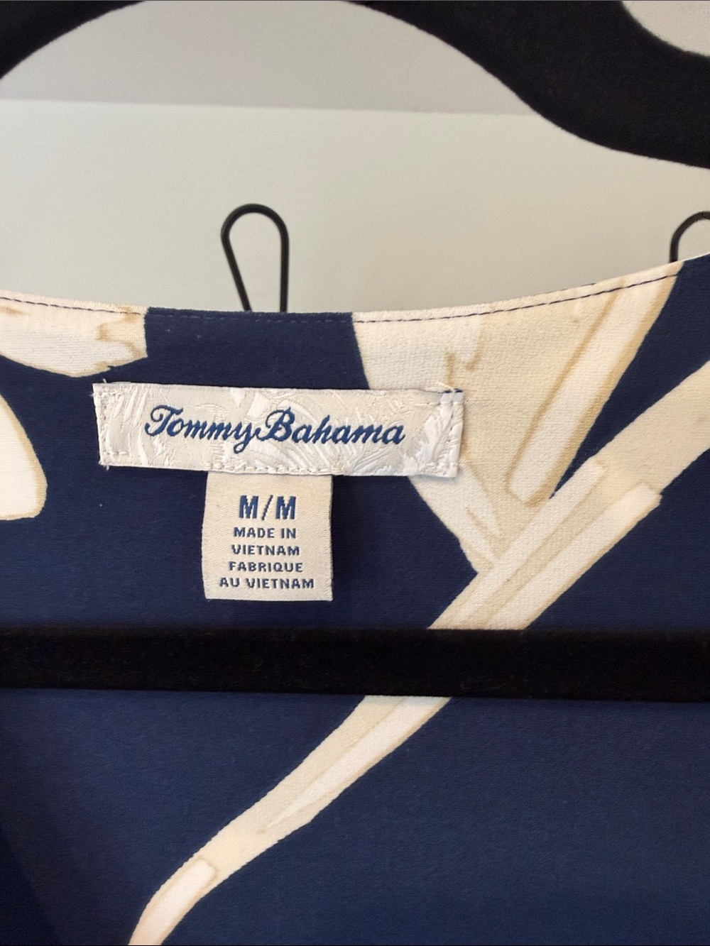 Tommy Bahama Flora Nights Midi Dress in Island Navy Size M - Picture 2 of 11